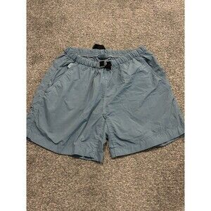 Vintage Gramicci Shorts Womens M 10/12 Blue Belted Climbing Hiking Outdoor USA